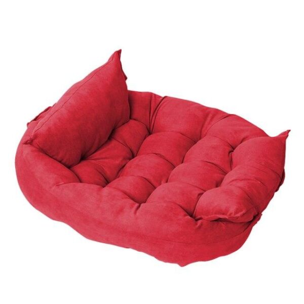 Red dog bed Nest by Nature