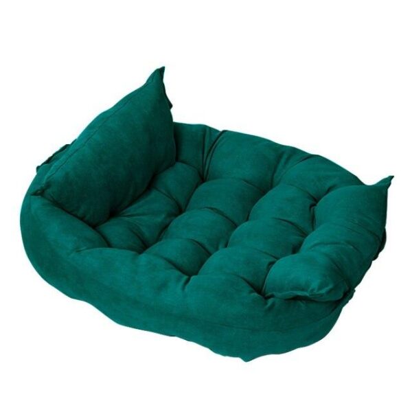 Hunter green dog bed Nest by Nature