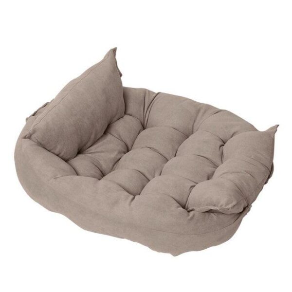 Taupe dog bed Nest by Nature