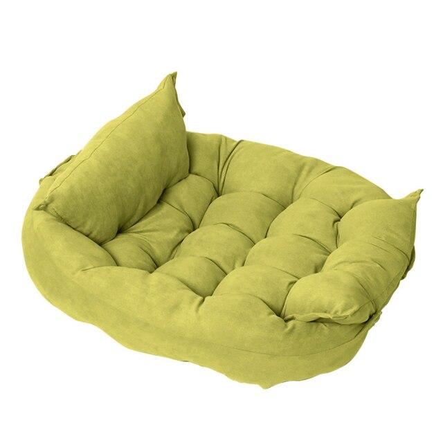 Lime green dog bed Nest by Nature