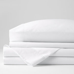 Rayon from bamboo sheets, white